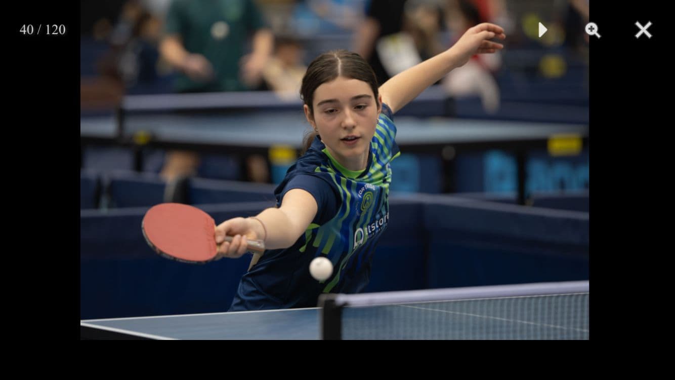 Anna-Lena Stemper in action at TipsArena