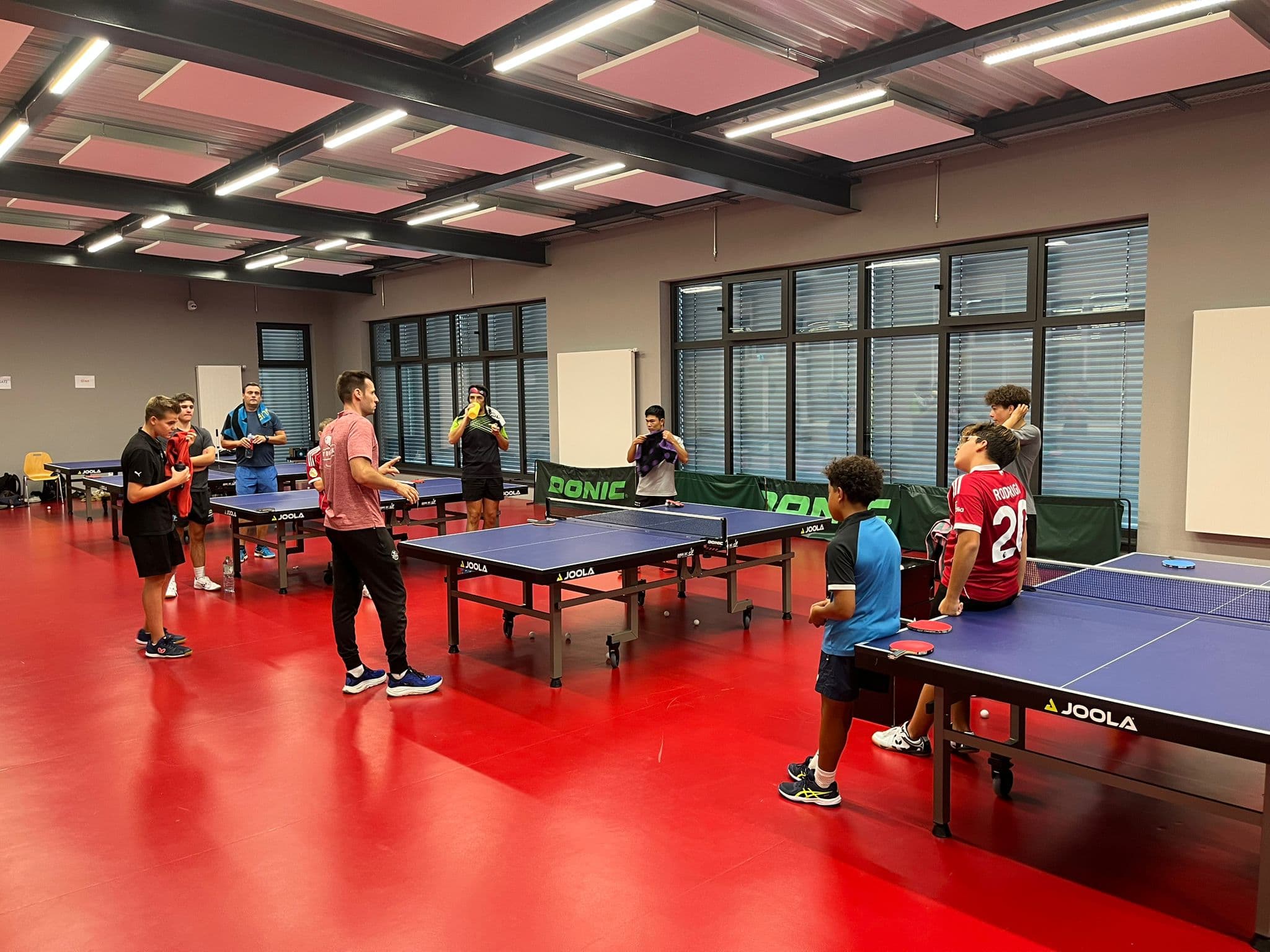 Fortress practice session at DT Recken facilities in Mersch